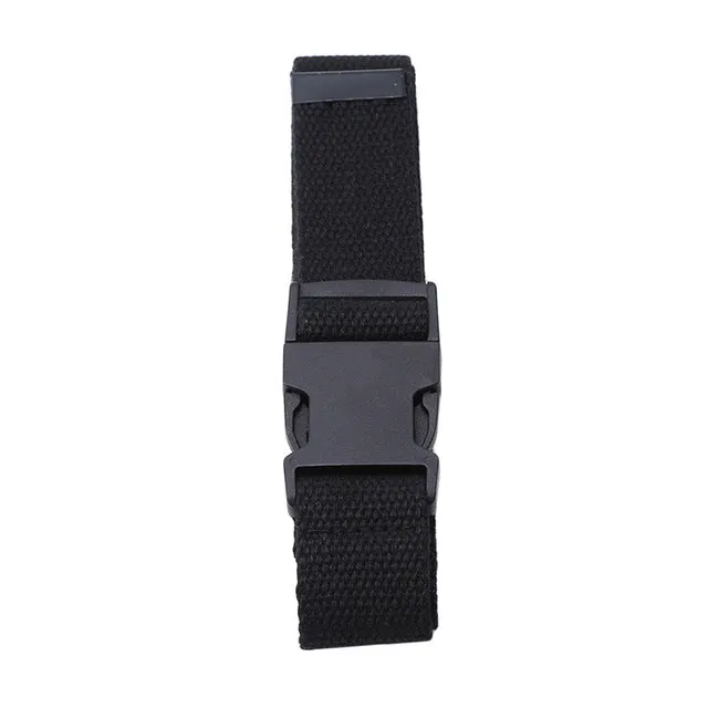 Adjustable All-Match belt Unisex Korean Style Canvas Belts Plastic Buckle Vintage aesthetic long waistband students unisex belt