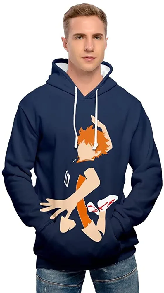 Anime Haikyuu Hoodie - Shoyo Hinata Unisex Hooded Sweatshirt