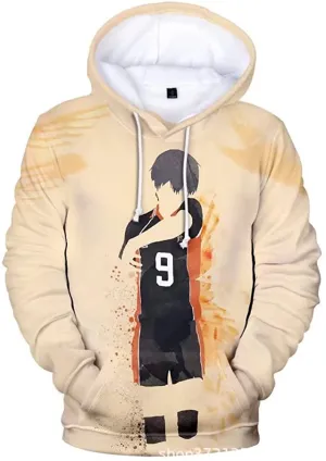 Anime Haikyuu Hoodie - Tobio Kageyama Unisex Hooded Sweatshirt