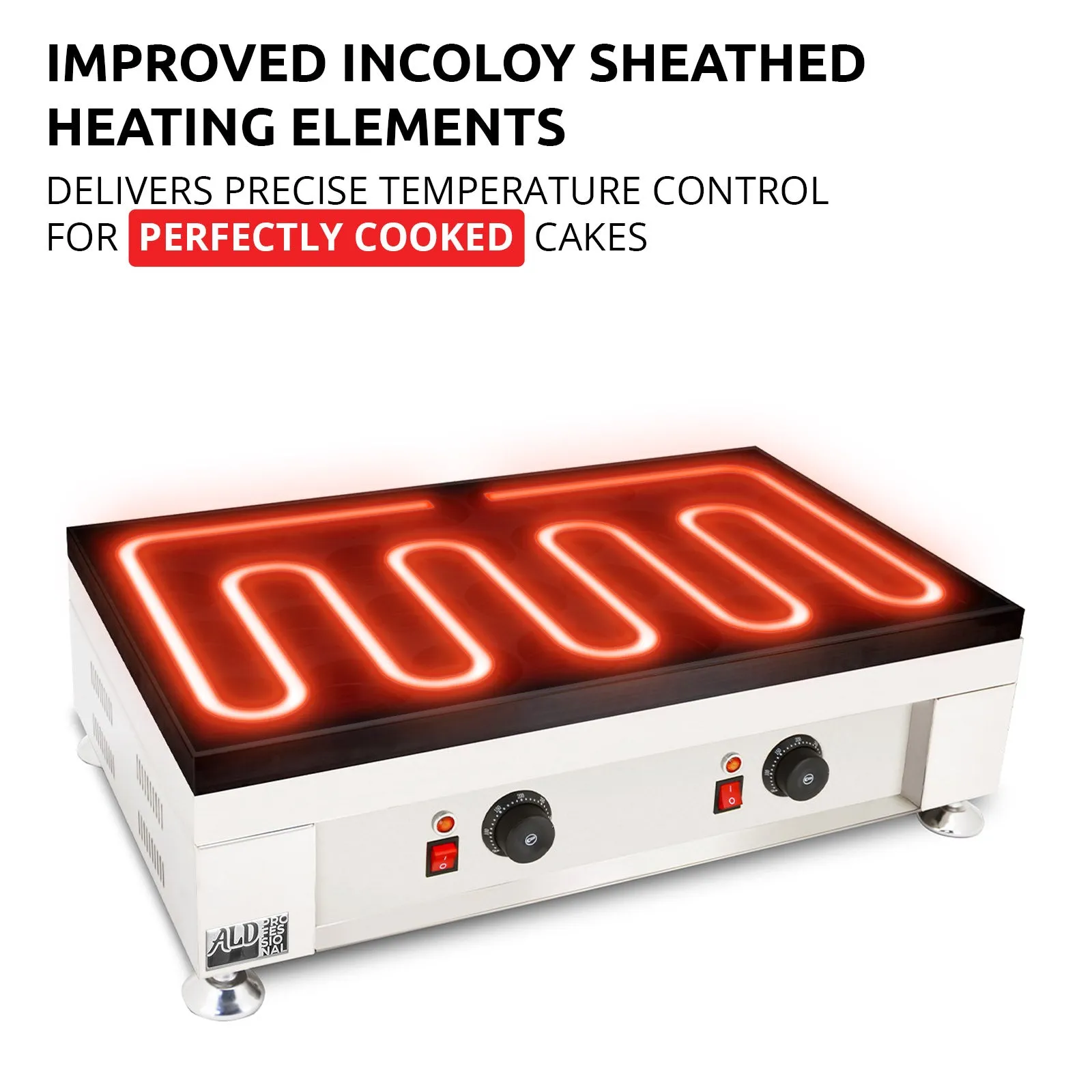 AP-109 Imagawayaki Maker Commercial | 32 Holes | Dual Thermostat