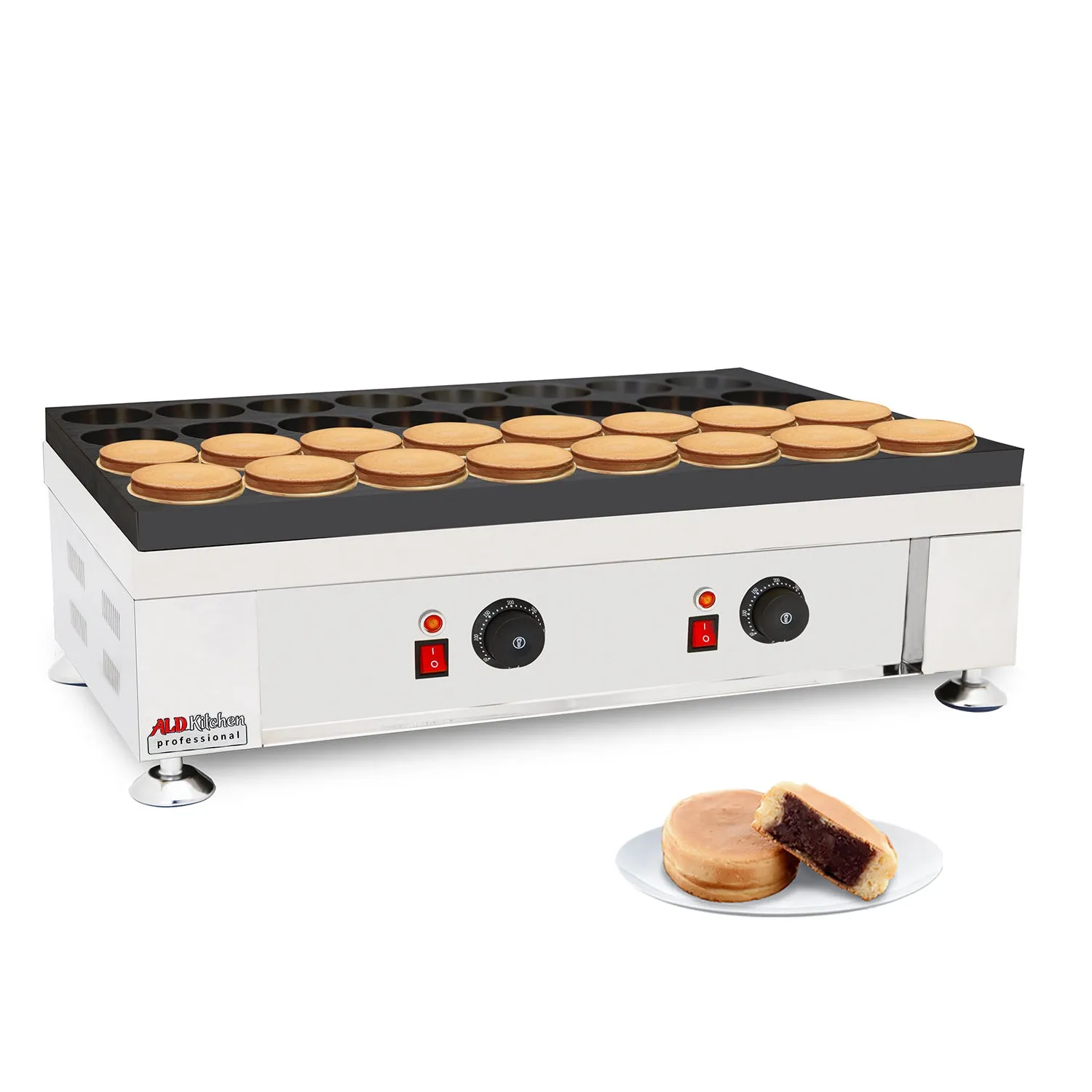 AP-109 Imagawayaki Maker Commercial | 32 Holes | Dual Thermostat