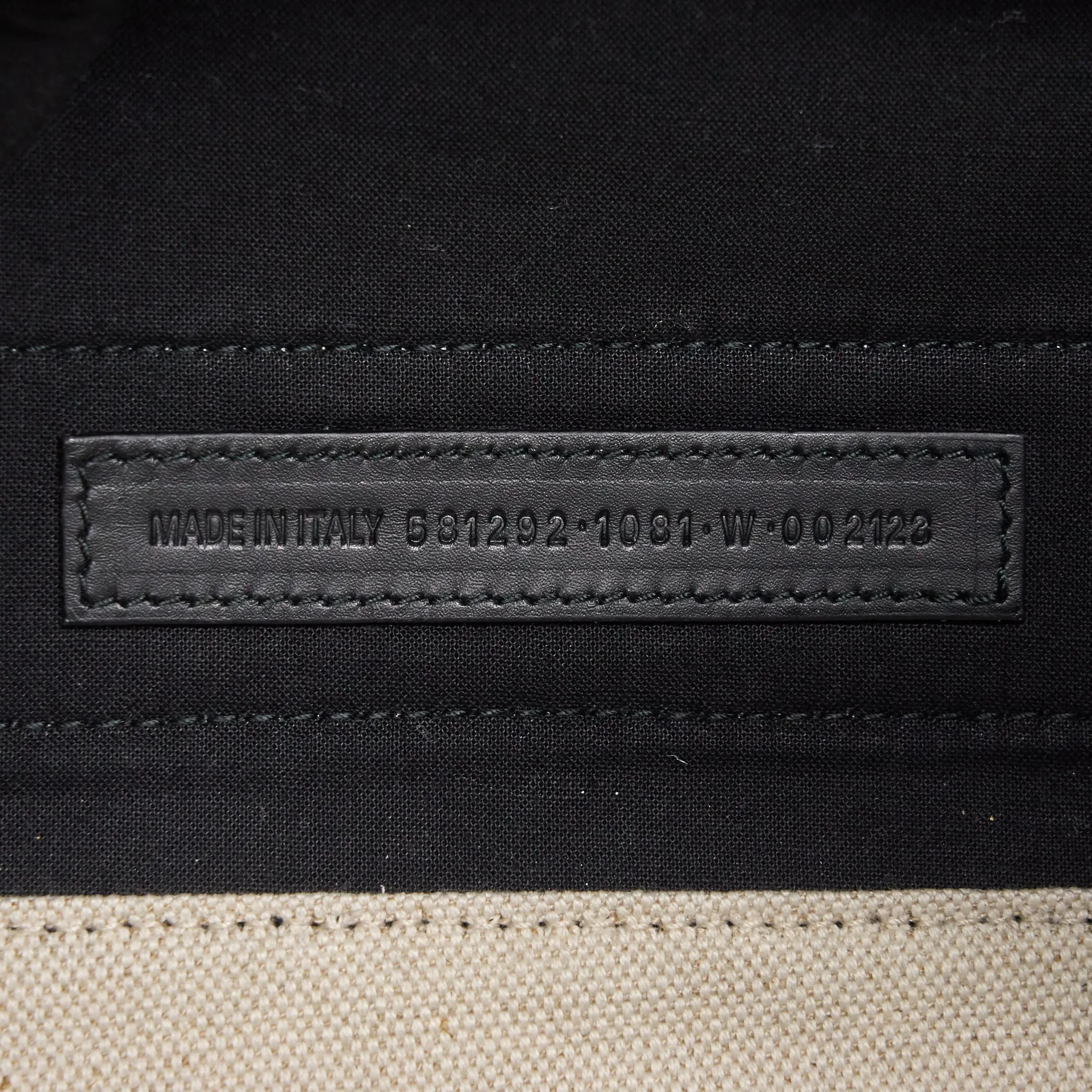 Balenciaga Canvas Cabas Bag Medium