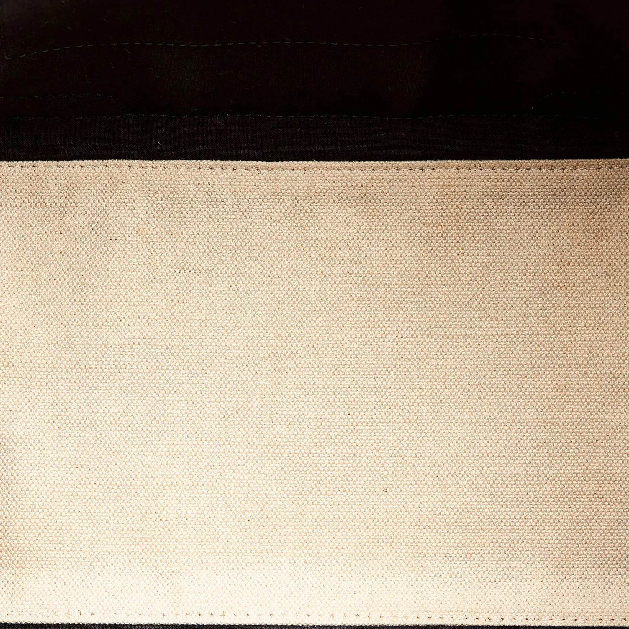 Balenciaga Navy Cabas Canvas Handbag (SHG-33816)