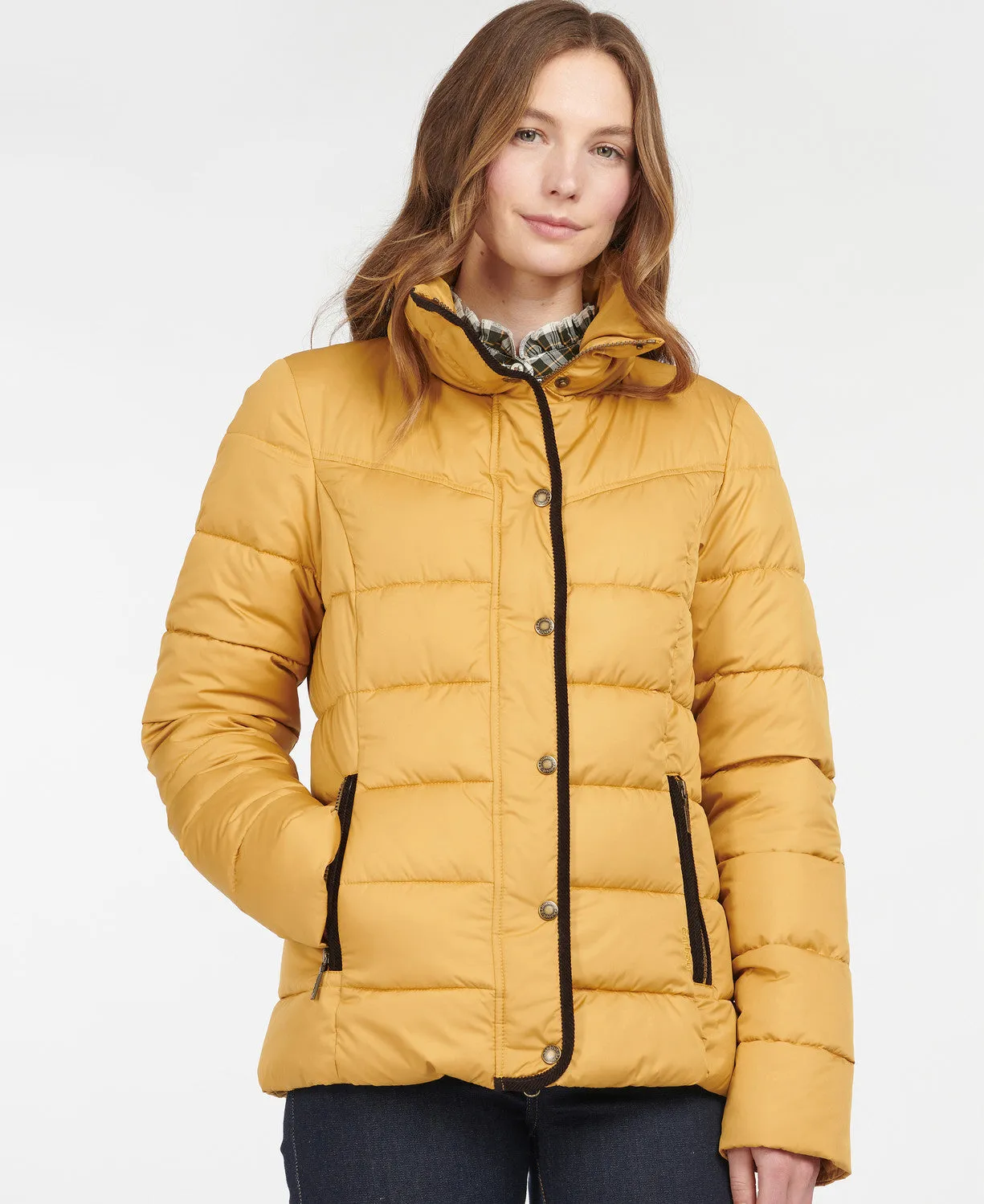 Barbour Stanton Quilted Jacket - Honey Mustard
