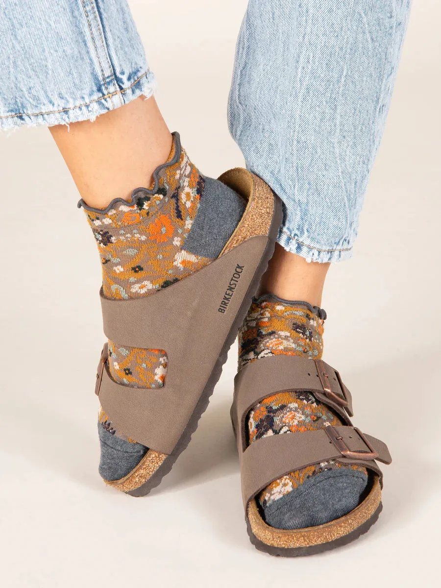 Blossom Ankle Socks & Scrunchies Set