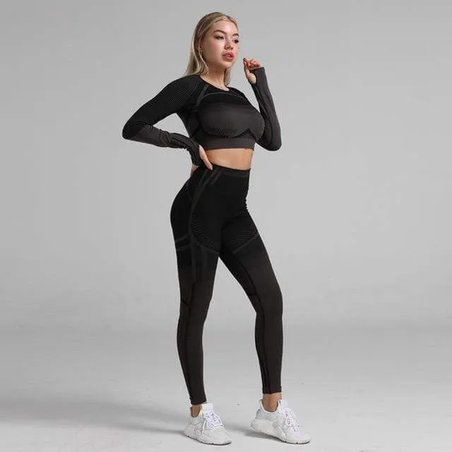 Boost High Waist Fitness Gym Wear Set