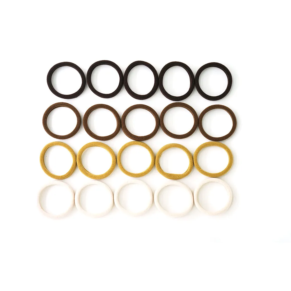 BSCI Audited FACTORY Hot saleclear elastic hair bands for thick hair no damage