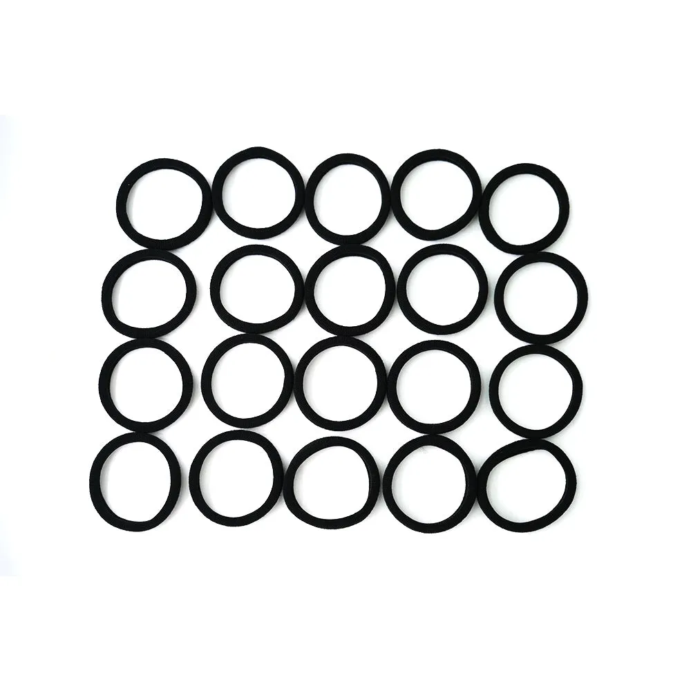 BSCI Audited FACTORY Hot saleclear elastic hair bands for thick hair no damage