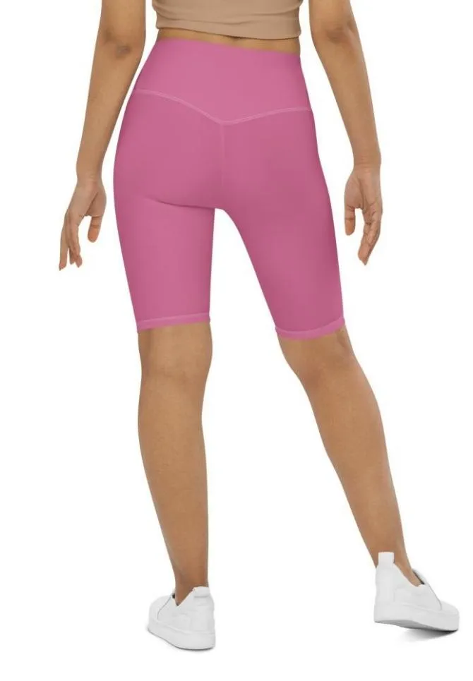 Bubblegum Pink Biker Shorts