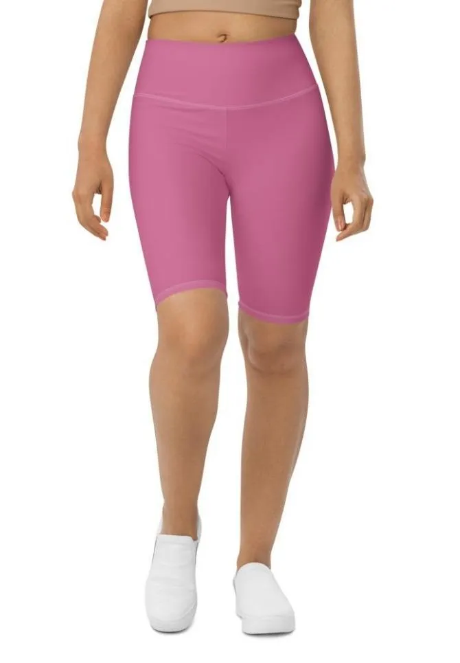 Bubblegum Pink Biker Shorts