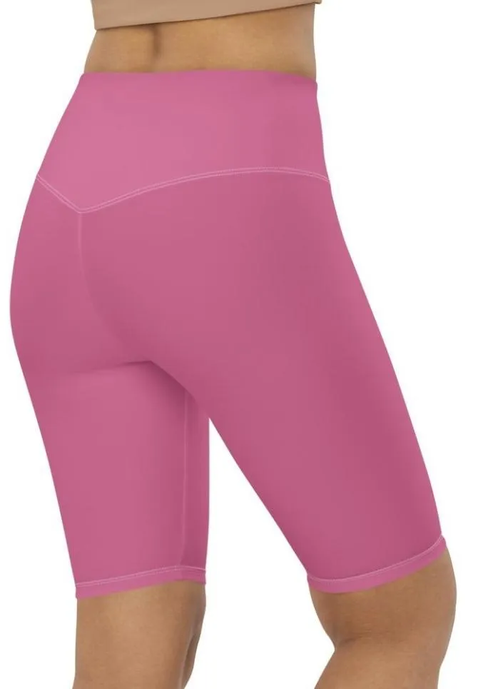 Bubblegum Pink Biker Shorts