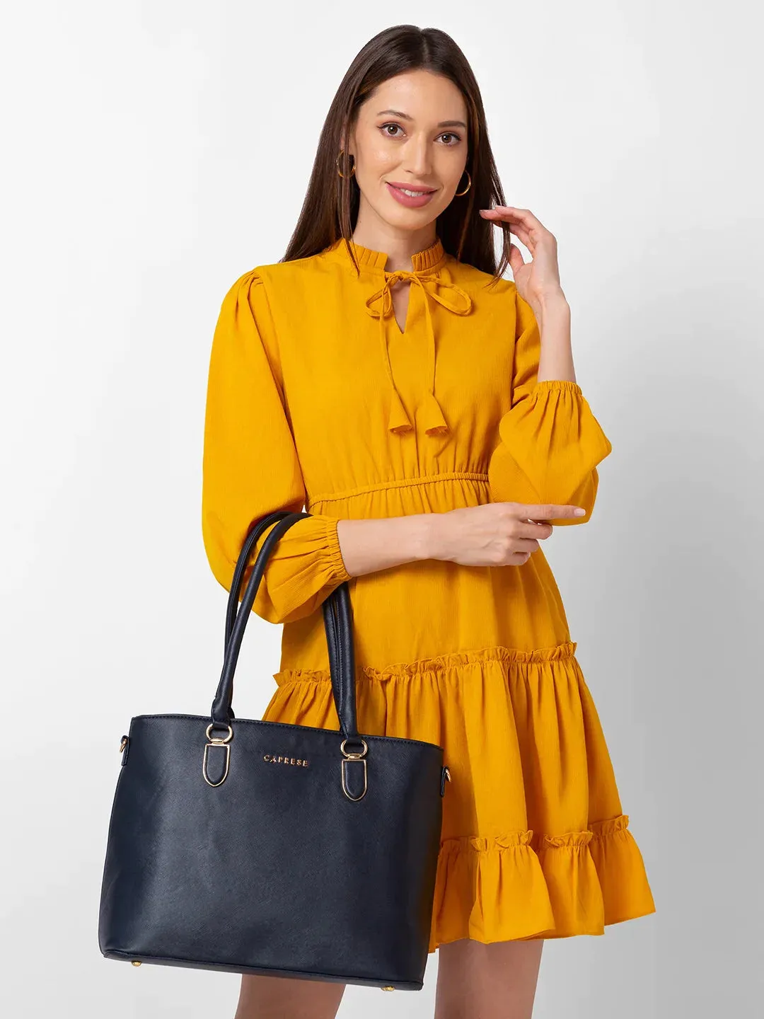 Caprese Demi Tote Large Navy