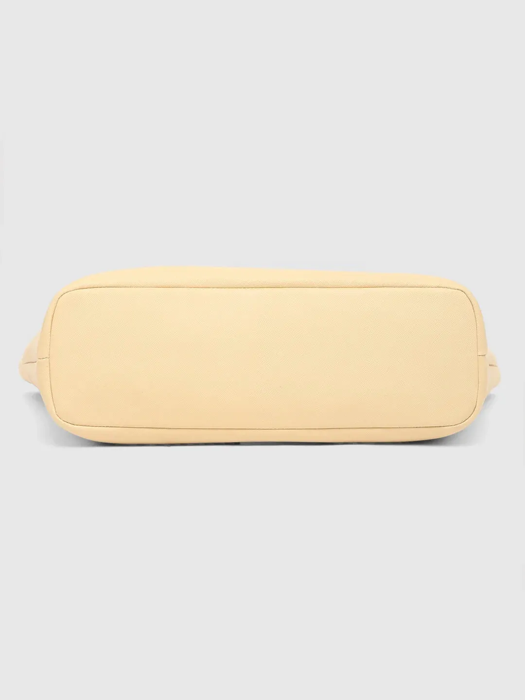 Caprese Holden Saffiano Tote Medium Beige