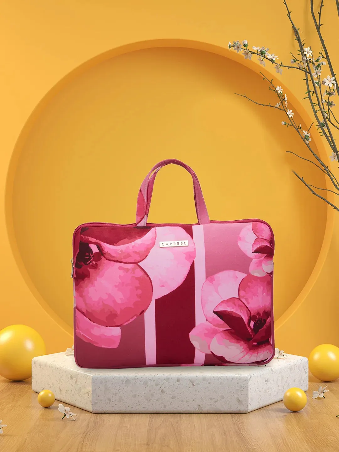 Caprese Iris Laptop Sleeve Large Pink