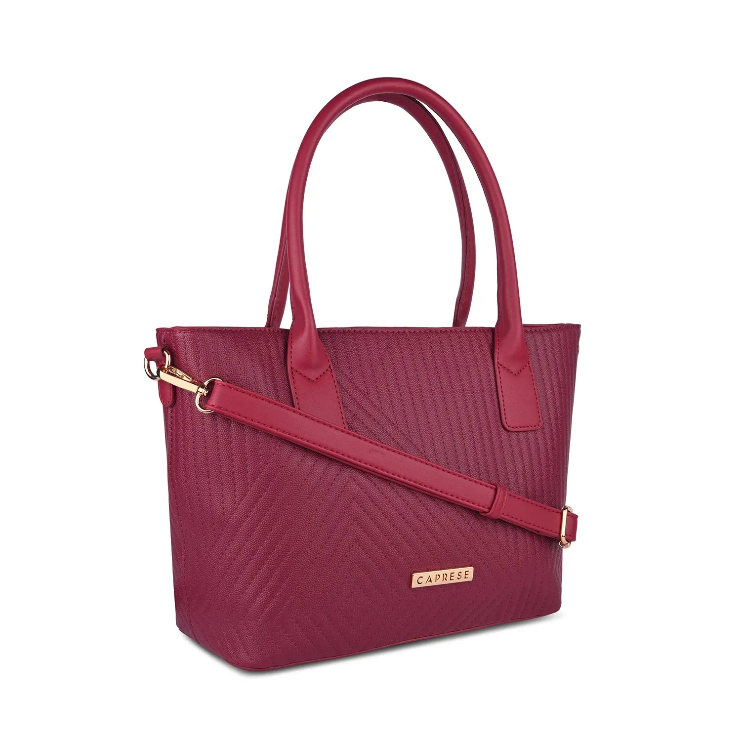 Caprese Lucya Tote Small Plum