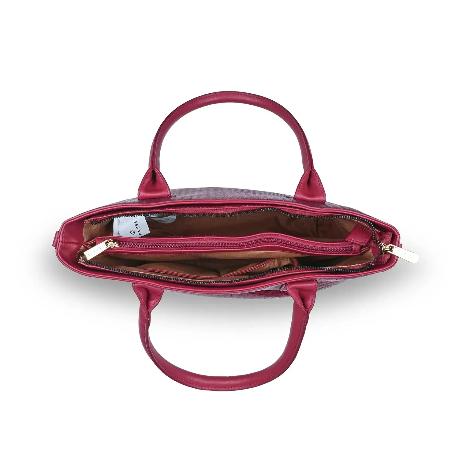 Caprese Lucya Tote Small Plum
