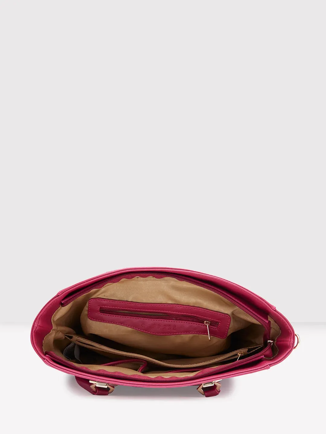 Caprese Lydia Tote Medium Raspberry Pink