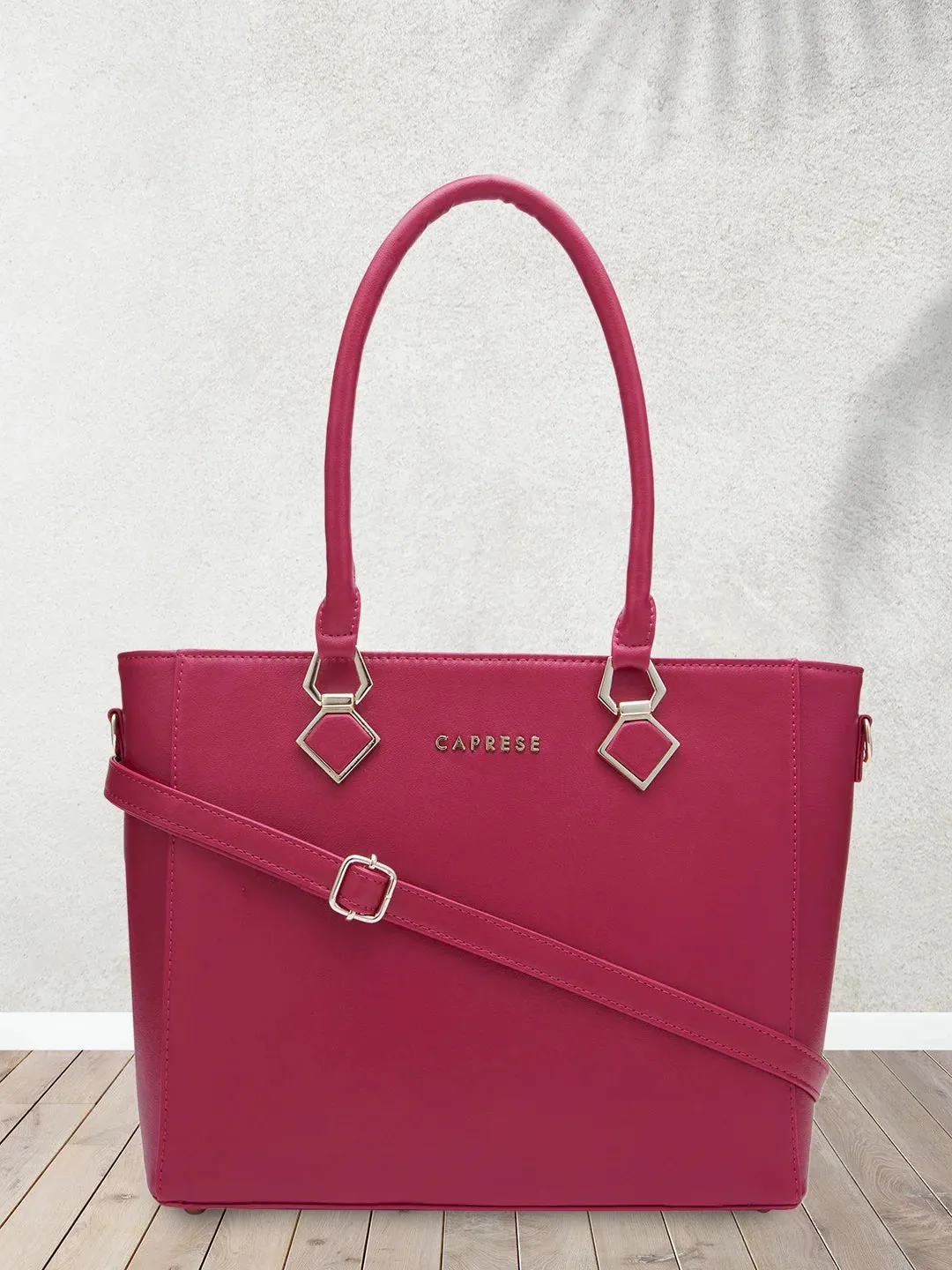 Caprese Lydia Tote Medium Raspberry Pink