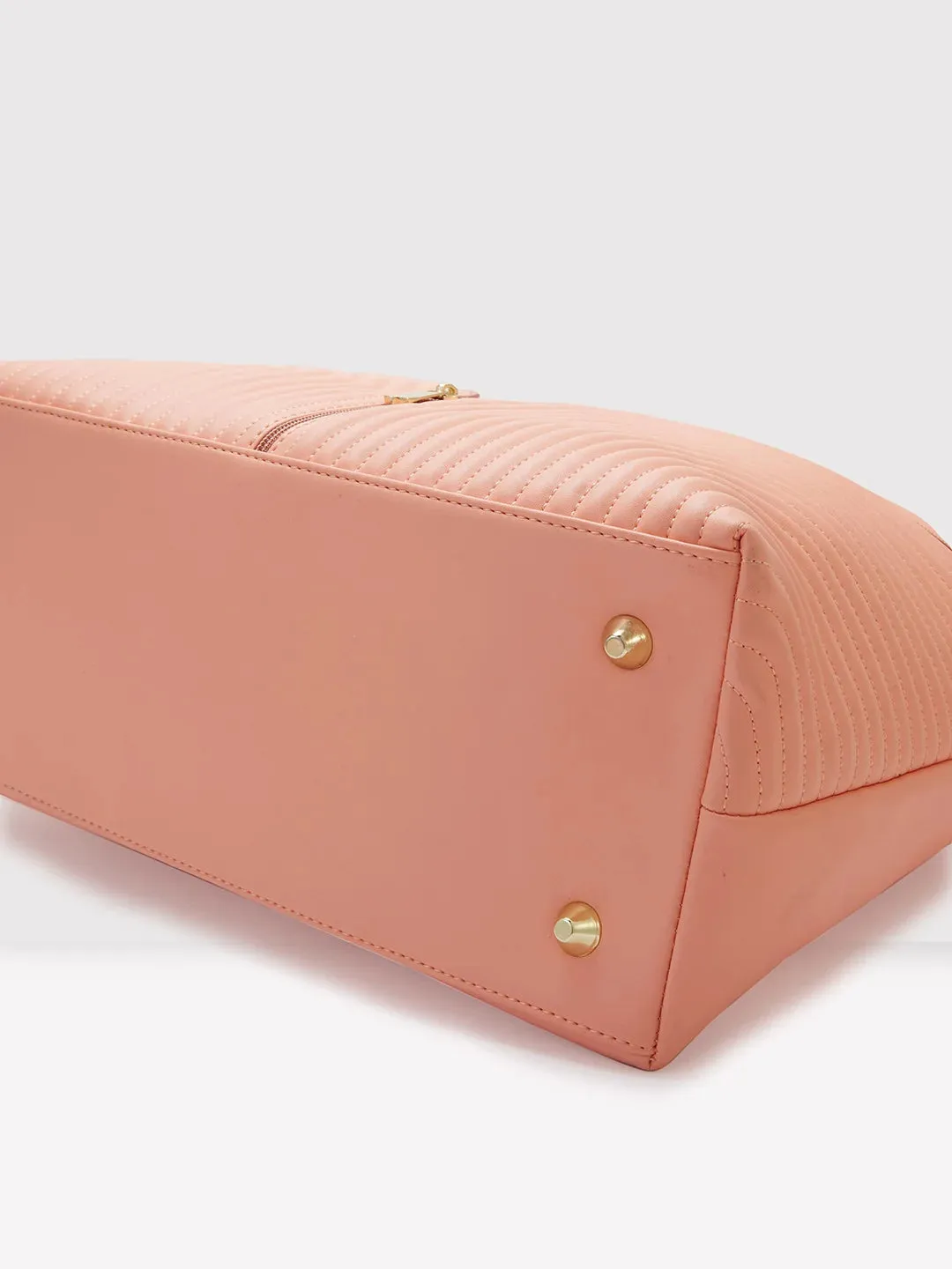 Caprese Marvel Laptop Tote Large Coral