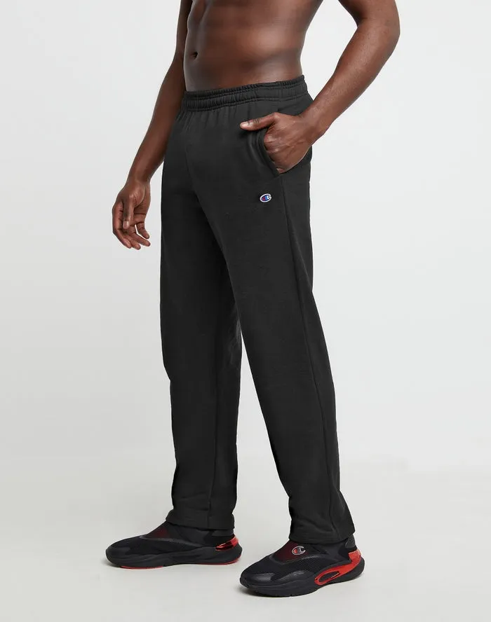 Champion Men's Powerblend Open-Hem Sweatpants, 32" Black P0893 549314 003