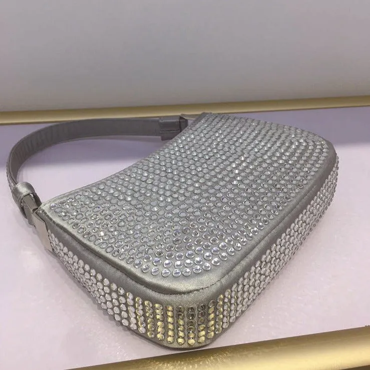Cortney Rhinestones Handbag