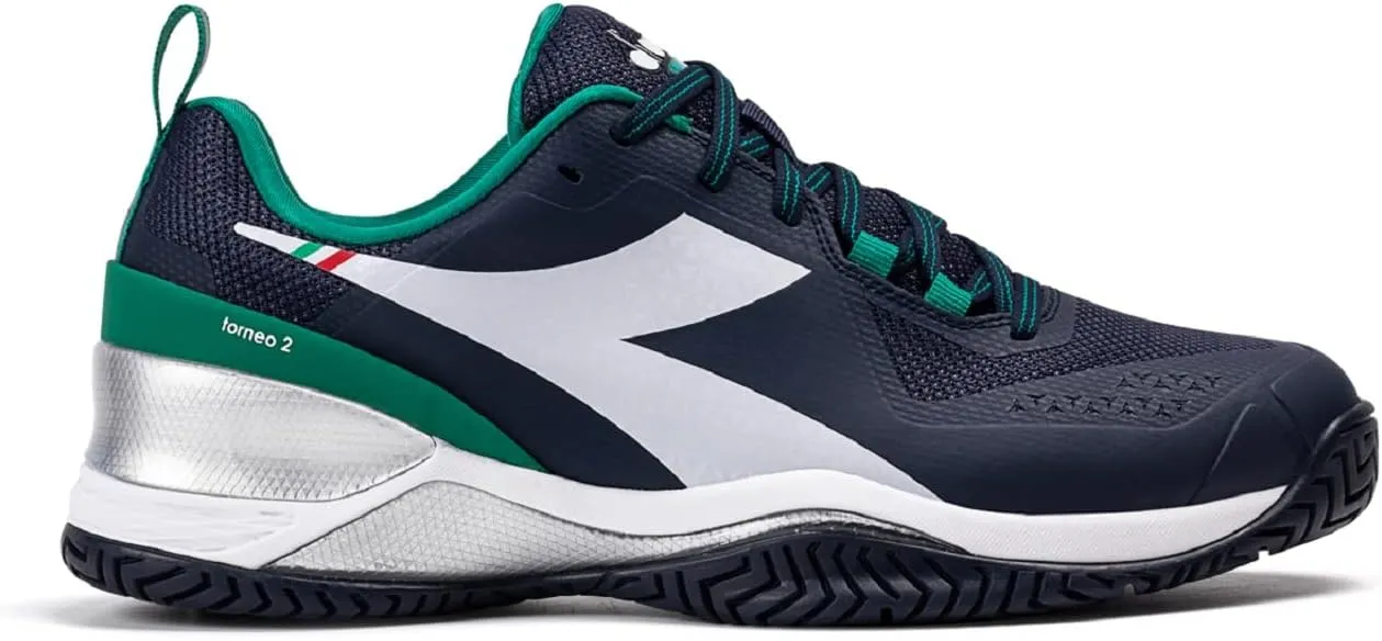 Diadora Men's Blushield Torneo 2 AG Tennis Shoe