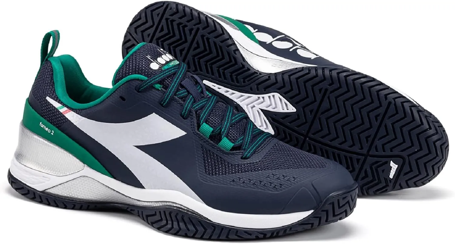 Diadora Men's Blushield Torneo 2 AG Tennis Shoe