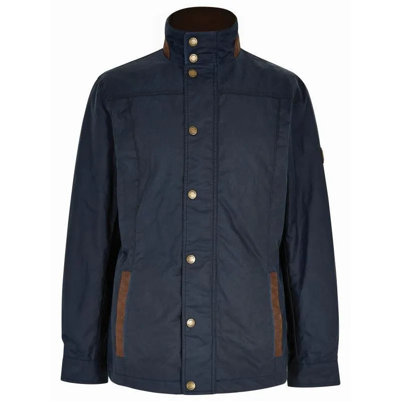 Dubarry Carrickfergus Mens Primaloft Wax Jacket - Ocean Blue