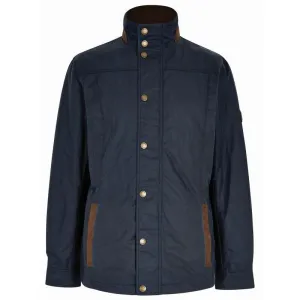 Dubarry Carrickfergus Mens Primaloft Wax Jacket - Ocean Blue