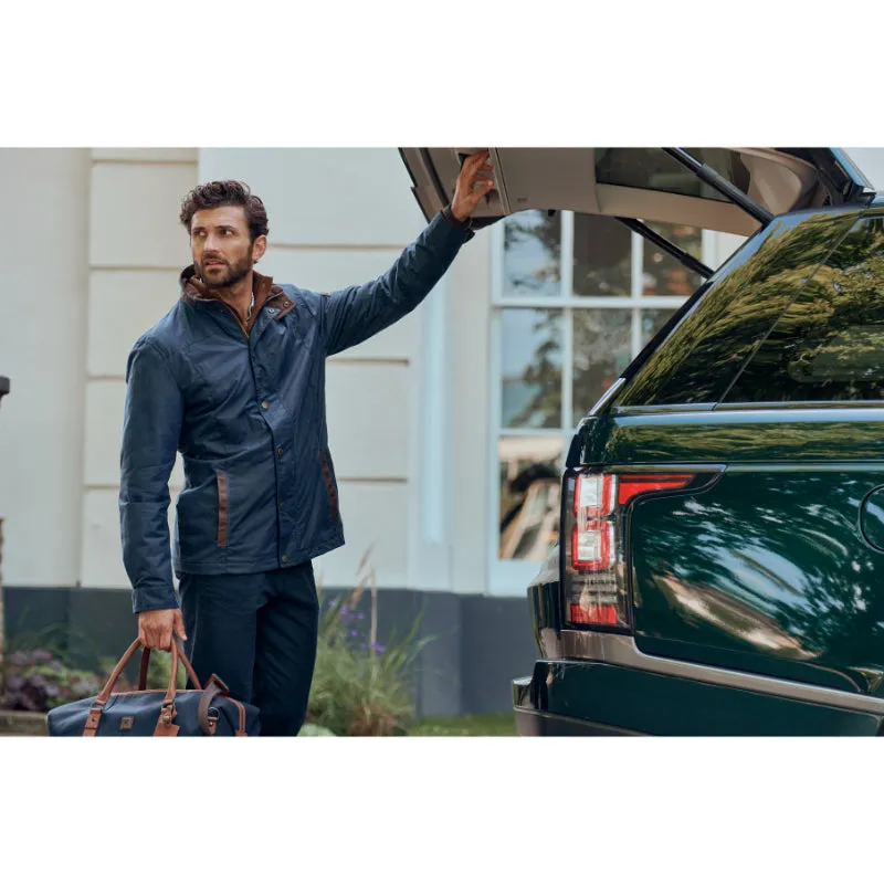 Dubarry Carrickfergus Mens Primaloft Wax Jacket - Ocean Blue
