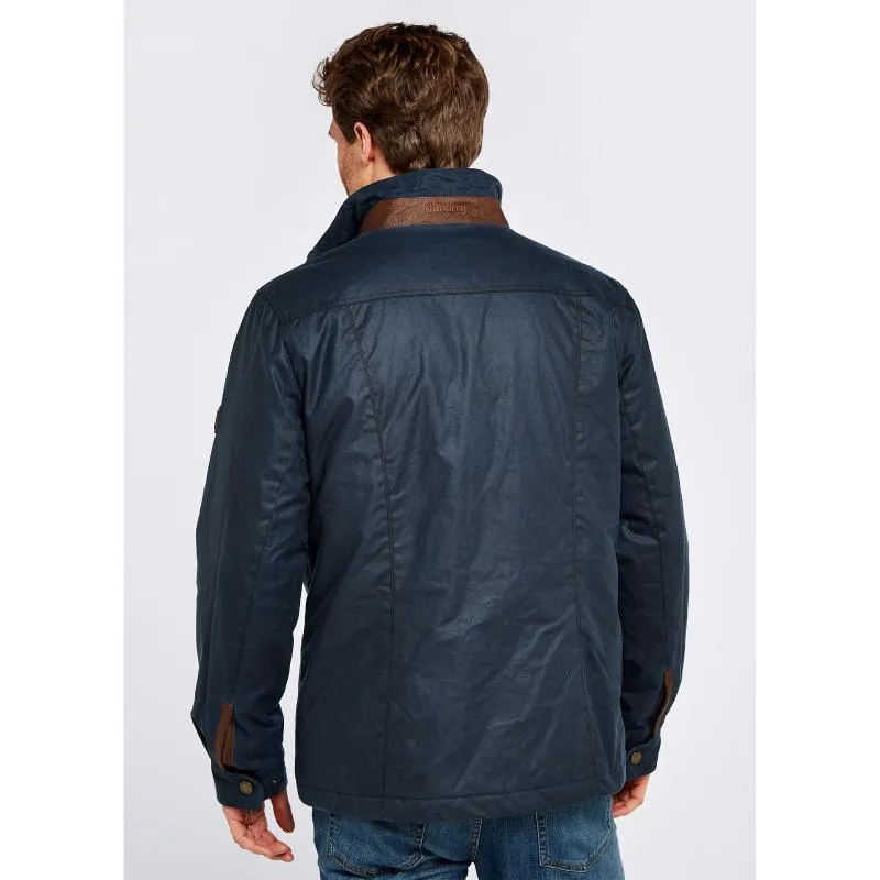 Dubarry Carrickfergus Mens Primaloft Wax Jacket - Ocean Blue