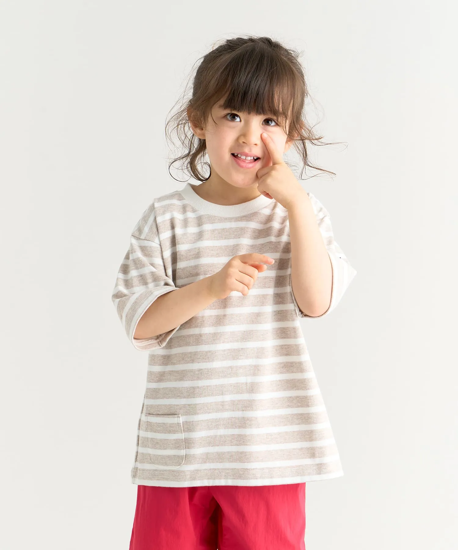 ECO HYBRID KIDS BORDER TEE(KIDS)