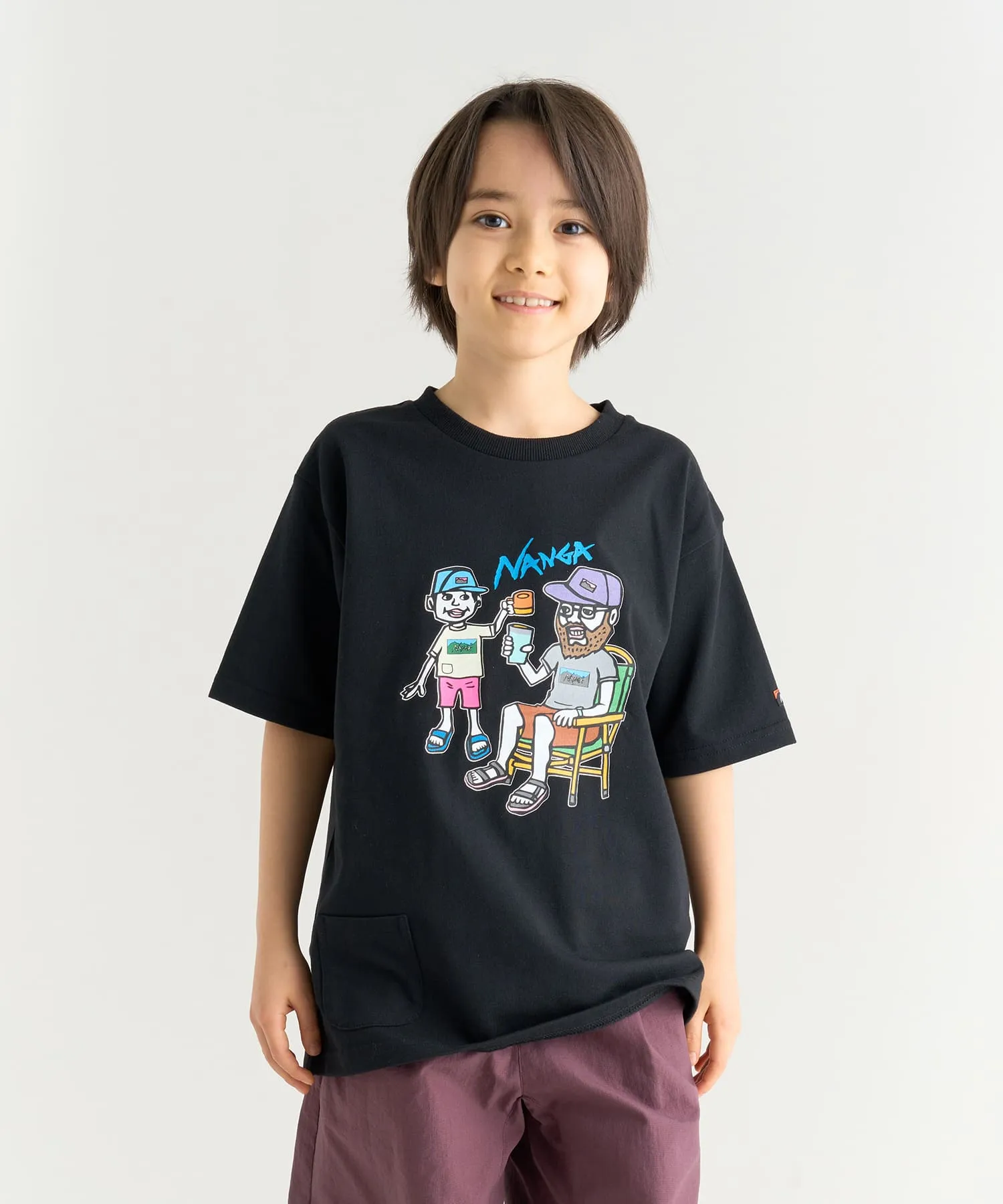 ECO HYBRID KIDS TEE(FAM PT)