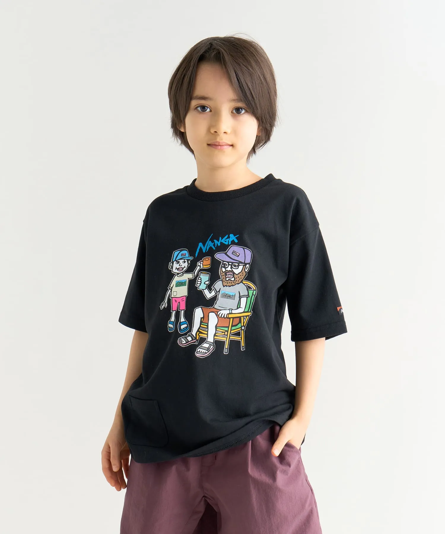 ECO HYBRID KIDS TEE(FAM PT)