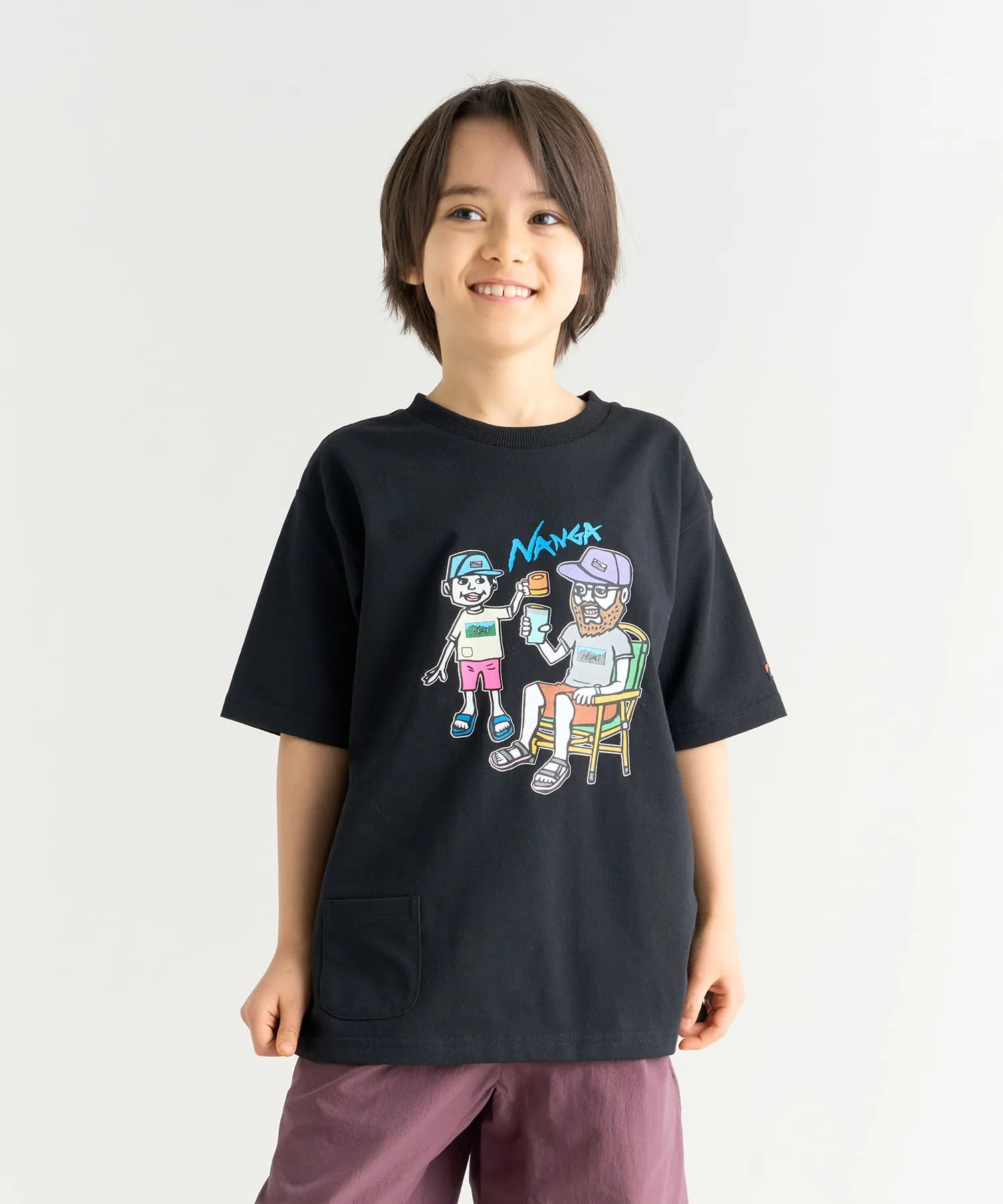 ECO HYBRID KIDS TEE(FAM PT)
