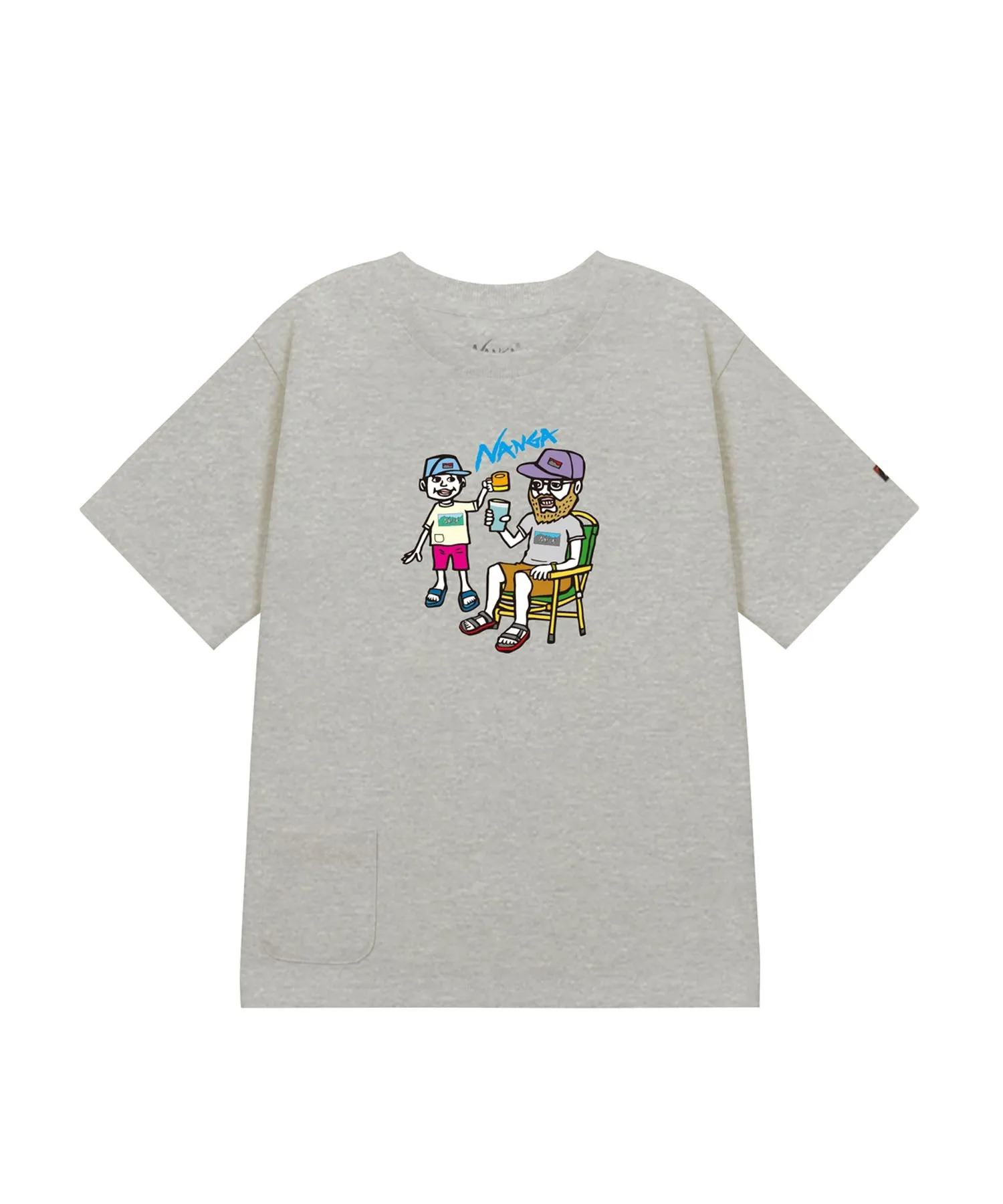 ECO HYBRID KIDS TEE(FAM PT)