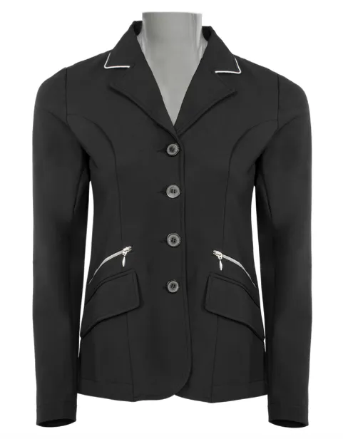 Equileisure Show Jacket - Piping and Zip