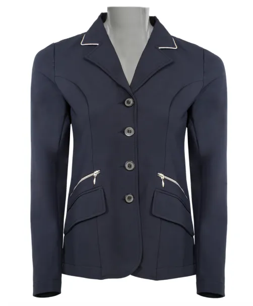 Equileisure Show Jacket - Piping and Zip