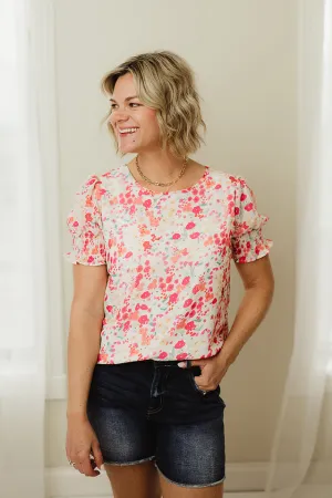 Floral Silhouette Sheath