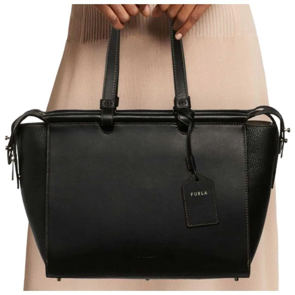 Furla Archive Series 01 Small Tote Bag - Nero