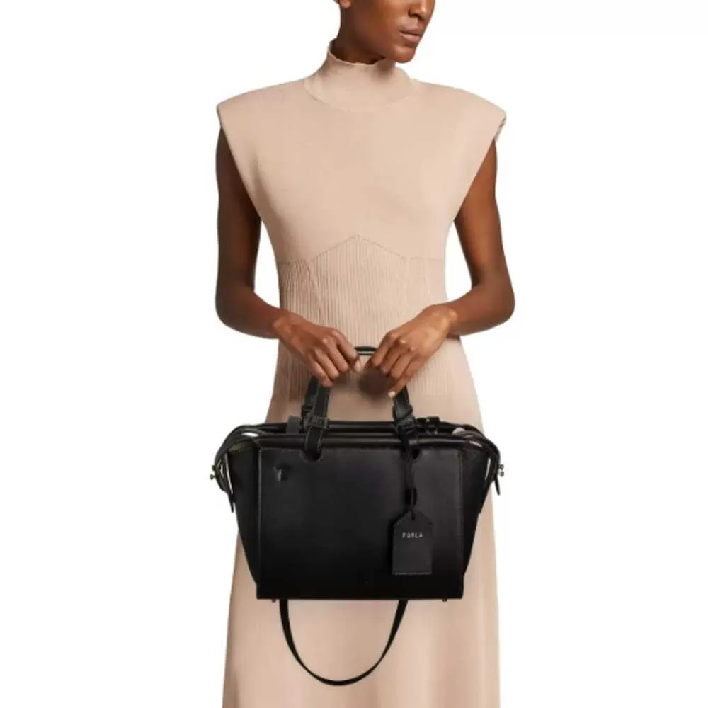 Furla Archive Series 01 Small Tote Bag - Nero