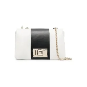 Furla Lulu Mini Crossbody - Black, White and Gold