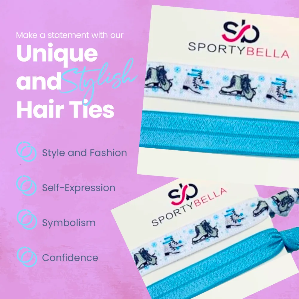 Girls Figure Skating Hair Ties