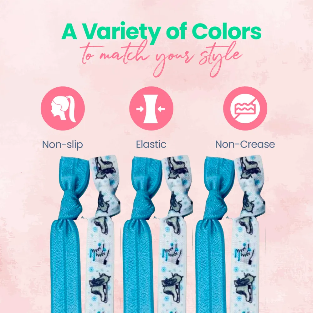 Girls Figure Skating Hair Ties