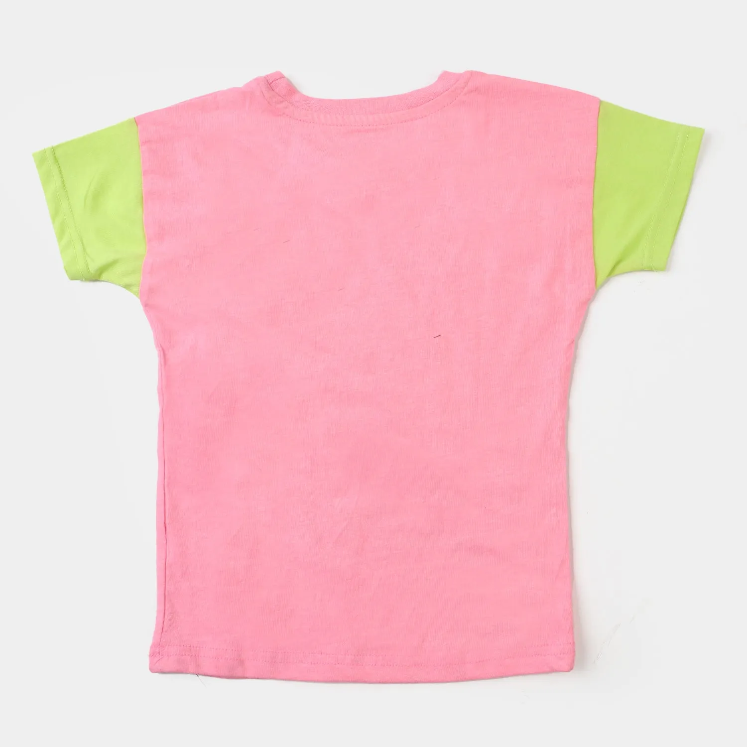 Girls T-Shirt H/S Smiley-F Pink