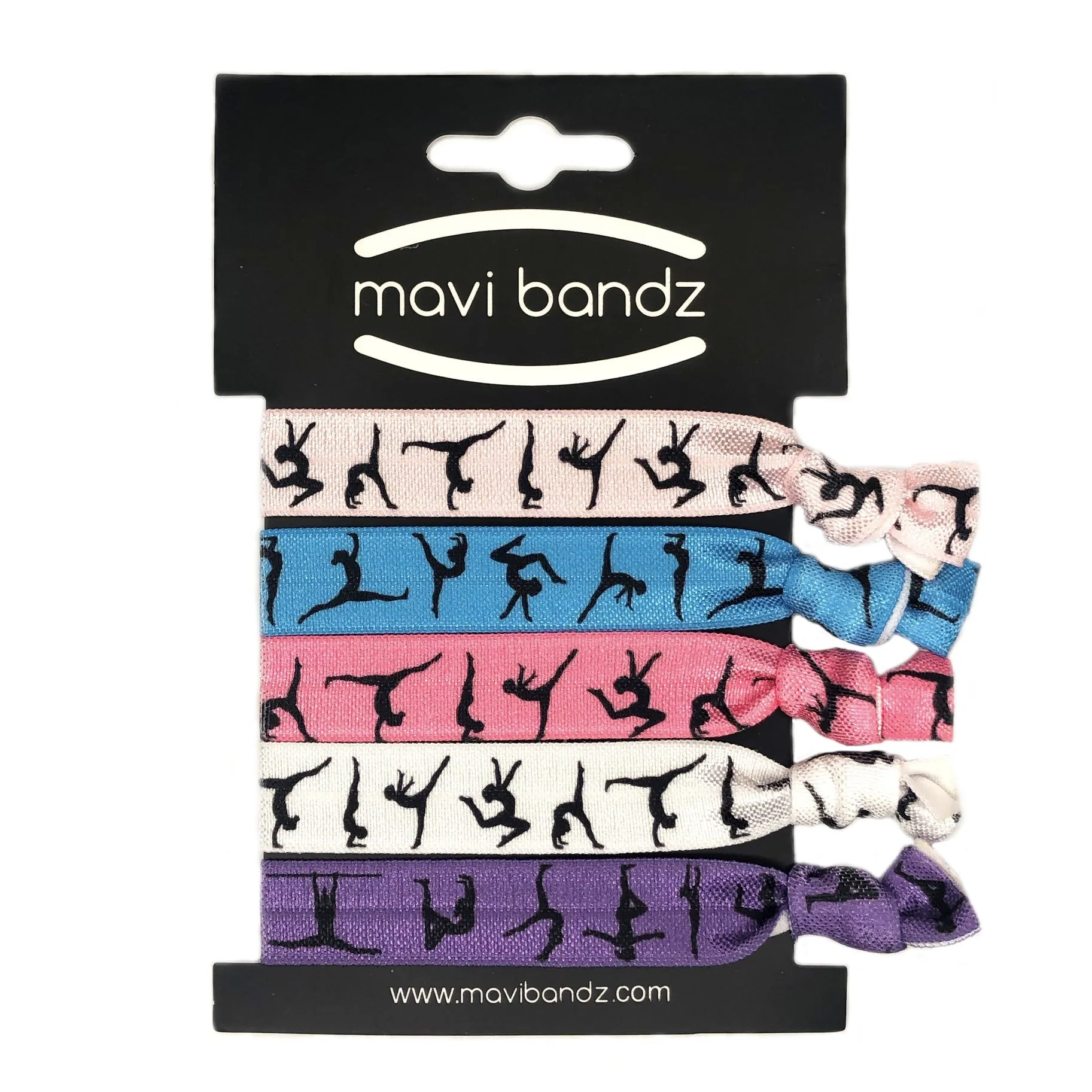 Gymnastics Hair Ties Set 5
