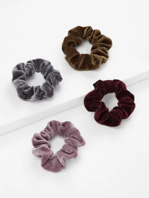 Hair Scrunchie 4pcs