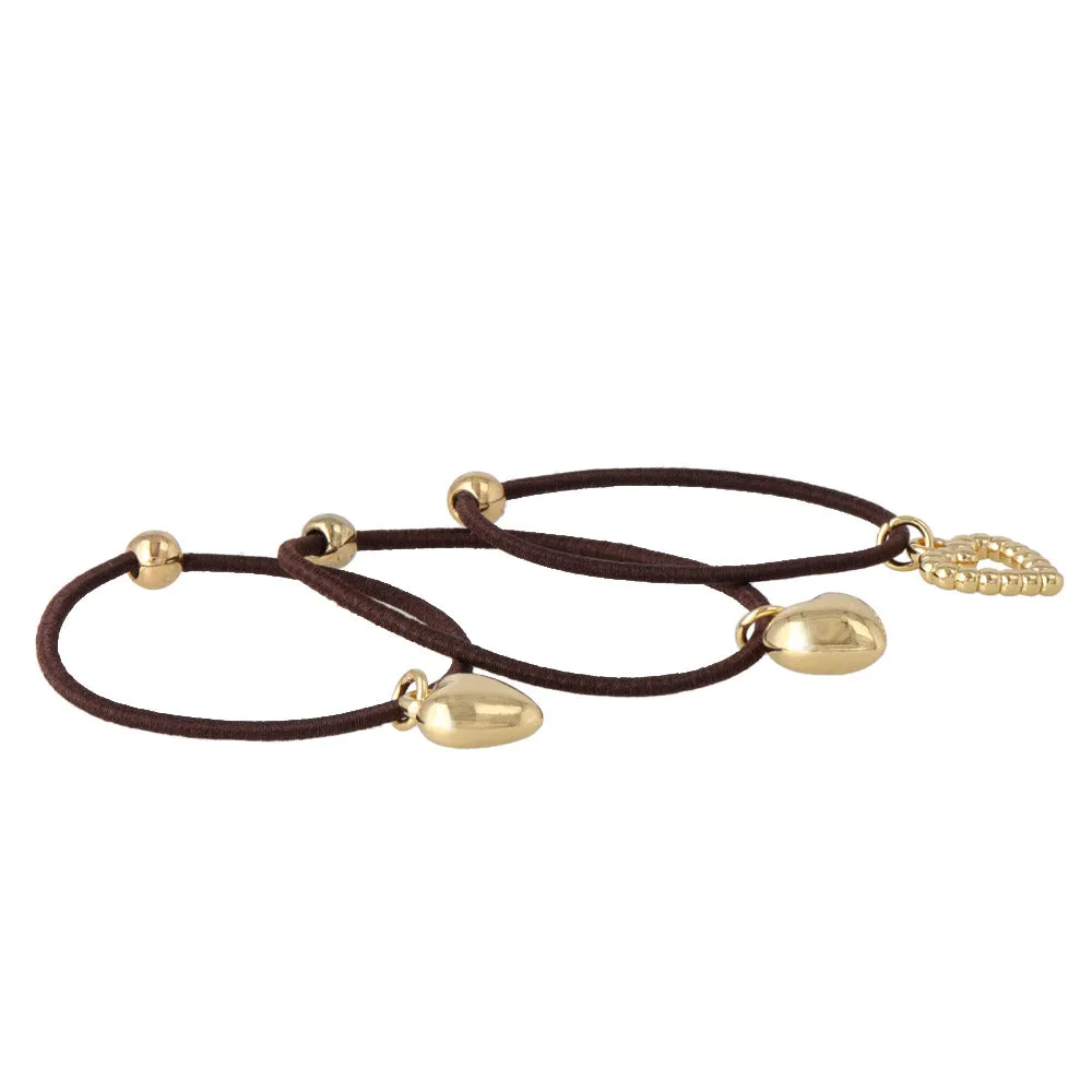 Heart Hair Tie Set