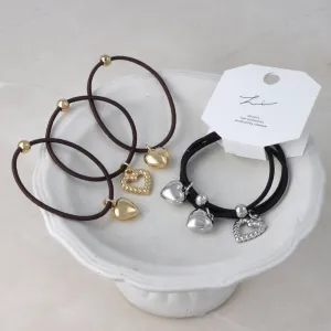 Heart Hair Tie Set