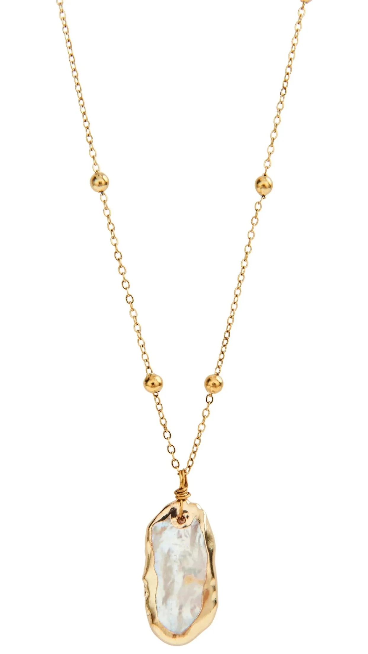 Heritage Necklace The Earth Gold Plated